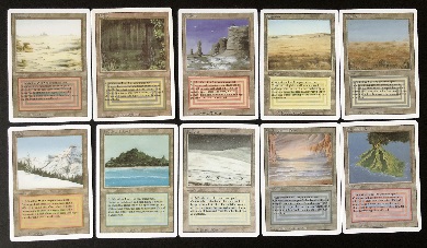 Dual Land Revised (Totale 10 carte) Revised Edition